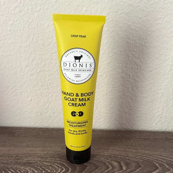 ❤️$9 NWT Dionis Crisp Pear Hand & Body Goat Milk Cream - Picture 1 of 4